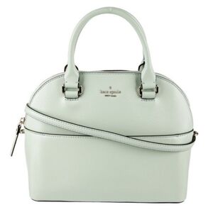 KATE SPADE New York Leather Dome Top Handle Bag Lt Mint Green NEW NWT Great Buy!